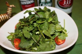 パクチーサラダ(チャオパクチー下北沢発表資料より) パクチーサラダ(チャオパクチー下北沢発表資料より)