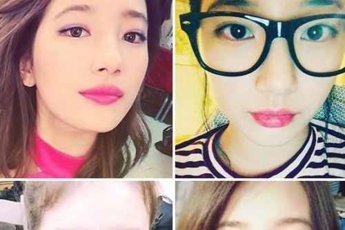 アイドルグループMissAのスジが小悪魔的な魅力を誇った。写真：スジのインスタグラム。