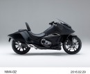 ホンダが一部改良して3月11日に発売する大型スポーツバイク「NM4-02」(写真提供:ホンダ) ホンダが一部改良して3月11日に発売する大型スポーツバイク「NM4-02」(写真提供:ホンダ)