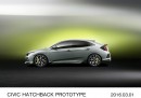 ホンダがジュネーブモーターショーで初公開した、新型「シビック ハッチバック」のプロトタイプモデル（写真提供：ホンダ）