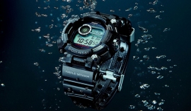 圧力・温度・磁気センサーを搭載したダイバーズウオッチ「FROGMAN GWF-D1000」（カシオ計算機の発表資料より）