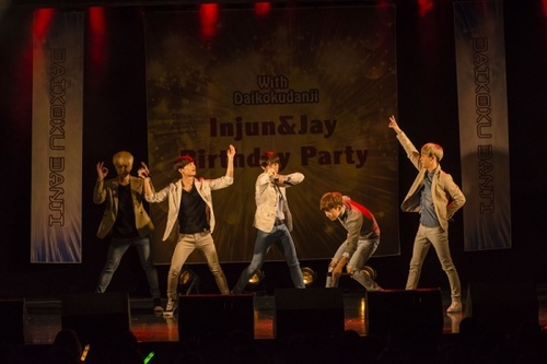 大国男児が東京・新宿FACEでファンミーティングを開催し、巧みな日本語トークや新曲「Oh My Girl!」で会場を盛り上げた。（c）ライズコミュニケーション