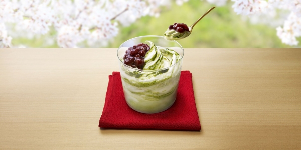 マックフルーリー 宇治抹茶&あずき（日本マクドナルド発表資料より）