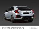 ホンダがニューヨーク国際自動車ショーに出展した新型「シビックハッチバック」のプロトタイプモデル(写真提供:ホンダ) ホンダがニューヨーク国際自動車ショーに出展した新型「シビックハッチバック」のプロトタイプモデル(写真提供:ホンダ)