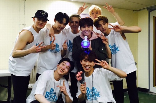 SUPER JUNIORのリョウクが、BTOBを絶賛するコメントをツイッターに掲載した。[写真]リョウク ツイッター