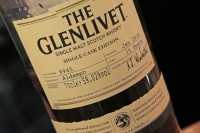 「ザ・グレンリベット シングルカスク アルダンフ」限定738本。シェリー樽熟成15年で、アルコール度数は、カスクストレングス59%。オーセンティックなBARに行かないと呑めない限定酒