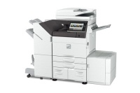 「人感センサー」を搭載したシャープのデジタルフルカラー複合機「MX-6170FN/MX-5170FN」（シャープの発表資料より）