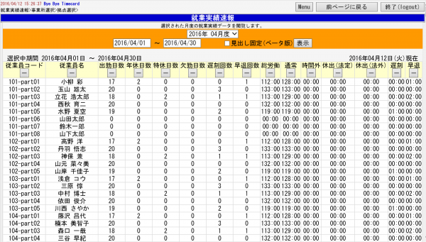 管理画面のイメージ