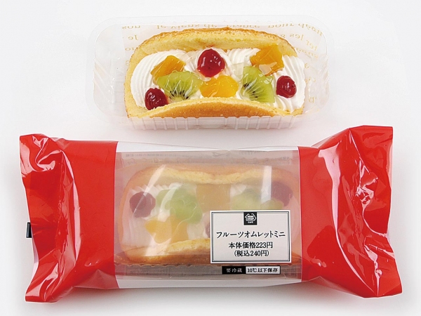 『フルーツオムレットミニ』（ミニストップ発表資料より）