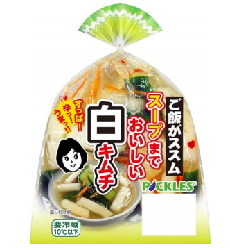 ピックルスコーポレーション＜２９２５＞（ＪＱＳ）は、５月１日に「ご飯がススム　白キムチ」を発売する。