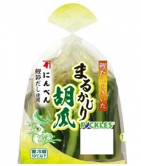 ピックルスコーポレーション＜２９２５＞（ＪＱＳ）は、「鰹だしのきいたまるかじり胡瓜」を５月１日に発売する。