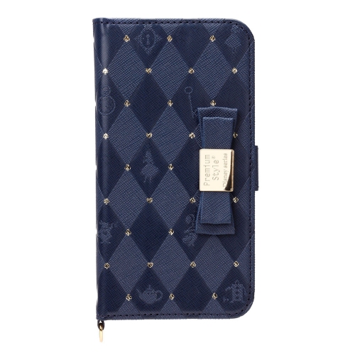 上質な質感のPUレザーに型押しされたディズニー柄が特長のiPhone 6s/6用フリップカバー、ディズニー「Premium Style」シリーズ。（PGA発表資料より）