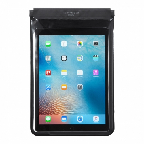 防塵・防水規格IP47取得の12.9インチ対応タブレットケース「PDA-TABWPST12」（サンワプライ発表資料より）