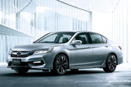 アコード 「HYBRID EX」(ホンダの発表資料より) アコード 「HYBRID EX」(ホンダの発表資料より)