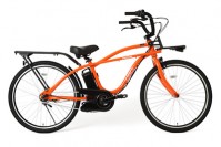 ビームスとパナソニック、共同開発の電動アシスト自転車「BP02」- オレンジ・ホワイトの2色