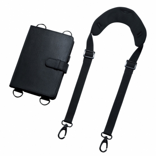 iPad mini 4専用のショルダーベルト付きケース「PDA-IPAD711」（サンワプライ発表資料より）