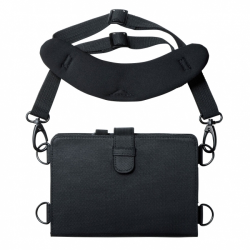 iPad mini 4専用のショルダーベルト付きケース「PDA-IPAD711」（サンワプライ発表資料より）