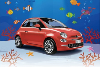 FCAジャパンが100台限定で販売する「Fiat 500 Corallo」 （FCAジャパンの発表資料より）