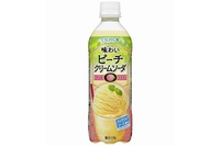 『味わいピーチクリームソーダ』（アサヒ飲料発表資料より）