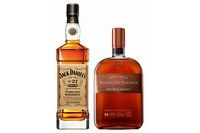 ジャック ダニエル ゴールド/ウッドフォードリザーブ ダブルオークド（アサヒビールの発表資料より）