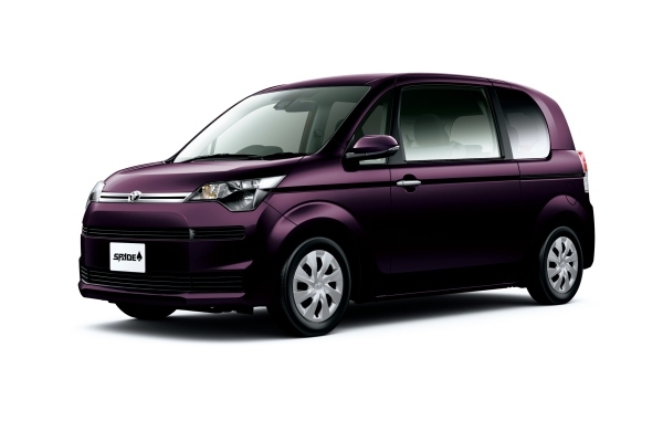 トヨタ自動車が一部改良して発売するコンパクト2BOXカー「スペイド」。（写真提供：トヨタ自動車）