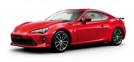 トヨタ自動車がマイナーチェンジして発売するスポーツカー「86」。（写真提供：トヨタ自動車）
