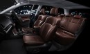 富士重工業が発売したフォレスターの特別仕様車「Brown Leather Selection」(グレード:2.0XT EyeSight Brown Leather Selection、ナビゲーションシステム、ステアリングリモコンはディーラー装着オプション)(写真提供:富士重工業) 富士重工業が発売したフォレスターの特別仕様車「Brown Leather Selection」(グレード:2.0XT EyeSight Brown Leather Selection、ナビゲーションシステム、ステアリングリモコンはディーラー装着オプション)(写真提供:富士重工業)
