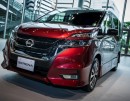 日産自動車が公開した新型「セレナ」。（写真提供：日産自動車）