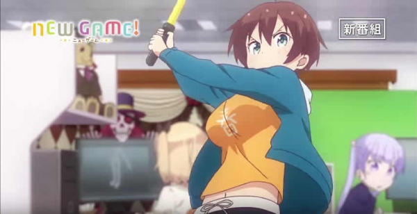 夏アニメ特集！ゲーム製作会社で働くお仕事系アニメ　『 NEW GAME! 』© 得能正太郎・芳文社／NEW GAME!製作委員会