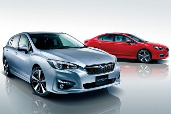 新型インプレッサ　SPORT & G4（富士重工業報道資料より）