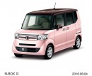 N-BOX G 特別仕様車 SSパッケージ 2トーンカラースタイル (プレミアムピンク・パール&ブラウン)。（写真提供：ホンダ）