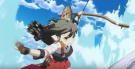艦娘シリーズ！帝国海軍随一の幸運艦、5航戦 瑞鶴ちゃん 。実は 加賀さん と犬猿の仲！その理由は？©2016 「劇場版 艦これ」連合艦隊司令部