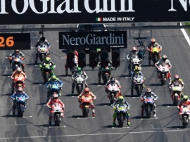 19年振りに開催されたレッドブル・リンクでの決勝スタート 19年振りに開催されたレッドブル・リンクでの決勝スタート