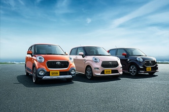 トヨタ自動車が発売した新型軽乗用車「ピクシス ジョイ」。（写真提供：トヨタ自動車）