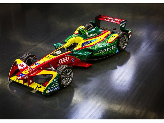 チームABTシェフラーAudi Sportの2016/2017年シーズン参戦レースマシン「ABTシェフラーFE02」