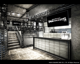 スクウェア・エニックス公式カフェ「SQUARE ENIX CAFÉ」の店内イメージ画像 。(スクウェア・エニックスの発表資料より) スクウェア・エニックス公式カフェ「SQUARE ENIX CAFÉ」の店内イメージ画像 。(スクウェア・エニックスの発表資料より)