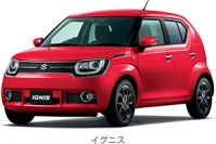 スズキの小型乗用車、新型「イグニス」が、日本デザイン振興会の「2016年度グッドデザイン賞」を受賞した。（写真：スズキの発表資料より）