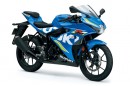 スズキが二輪車の国際見本市「インターモト」で発表した新型「GSX-R125」（写真提供：スズキ）