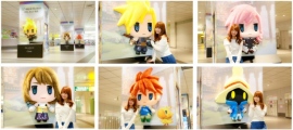 『ワールド オブ ファイナルファンタジー』渋谷駅ジャックの様子 『ワールド オブ ファイナルファンタジー』渋谷駅ジャックの様子