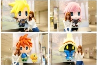 『ワールド オブ ファイナルファンタジー』渋谷駅ジャックの様子