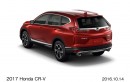 アメリカン・ホンダモーターが今冬発売する北米向け新型SUV「CR-V」（写真提供：ホンダ） 