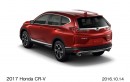 アメリカン・ホンダモーターが今冬発売する北米向け新型SUV「CR-V」(写真提供:ホンダ) アメリカン・ホンダモーターが今冬発売する北米向け新型SUV「CR-V」(写真提供:ホンダ)