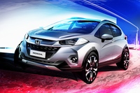ホンダの南米向け新型コンパクトSUV「WR-V」市販予定車のデザインスケッチ（写真提供：ホンダ） 