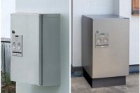 戸建て住宅用宅配ボックス「COMBO」（パナソニック発表資料より）