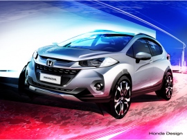 ブラジル「2016年サンパウロ国際モーターショー」で世界初公開となるホンダの小型SUV「WR-V」