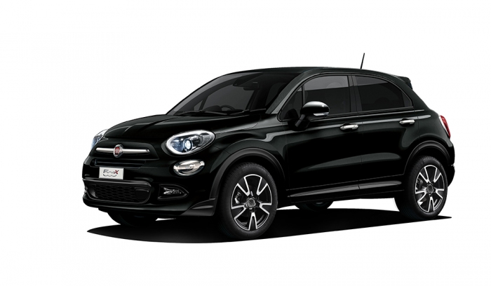 「Fiat 500X Black Tie」と「Fiat 500X Yellow Cross」（FCAジャパンの発表資料より）