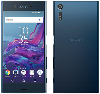 Xperia XZ（ソニーモバイルコミュニケーションズ製）（ソフトバンクの発表資料より） 