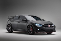 新型シビック TYPE R プロトタイプモデル（本田技研工業の発表資料より） 