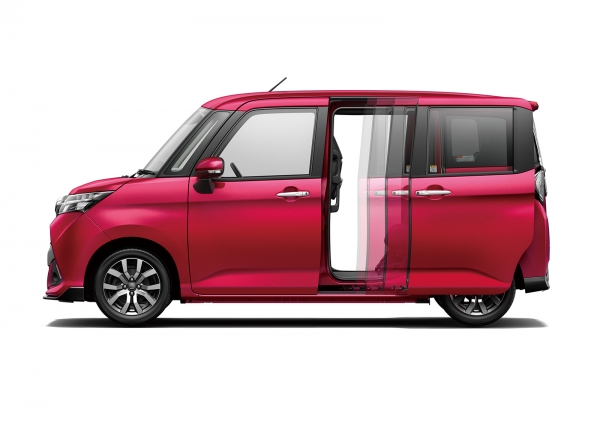 両側パワースライドドア　作動イメージ