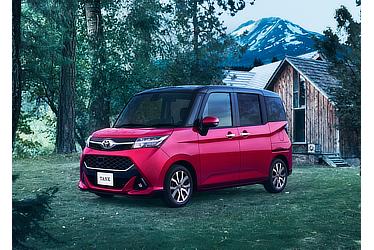 タンク カスタムG-T (ブラックマイカメタリック×マゼンタベリーマイカメタリック、オプション装着車)